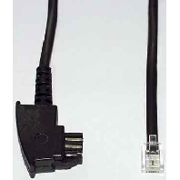 Telecommunications patch cord TAE F 10m T45