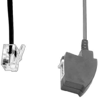 Telecommunications patch cord TAE F 0,2m T65