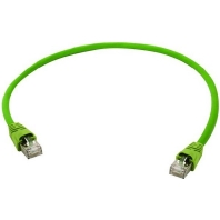 Patchkabel Cat.6A gn 1,0m, S/FTP, PVC L00000A0146