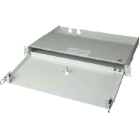 19 inch fiber optic housing 1U without front panel, TN-ProfiV-1HE