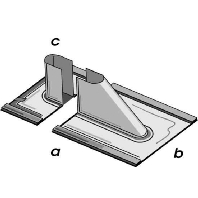 Roof feed-through for antenna BBZ 4260/2