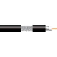 Coaxial cable 75Ohm black EK1672plus-T