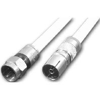 Coax patch cord F connector 3m FS-KK 2030