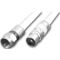 Coax patch cord F connector 3m FS-KS 2030