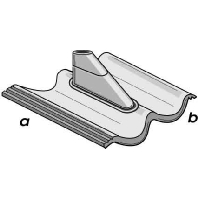 Roof feed-through for antenna KSZ 60 DR