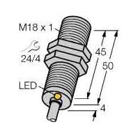 Inductive proximity sensor 5mm Bi5U-M18-AP6X