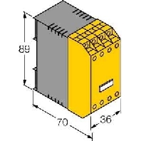 Level relay conductive sensor MK91-12-R/24VDC