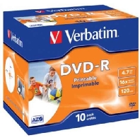 DVD-R 4,7GB 120min 11-020-063 (quantity: 10)