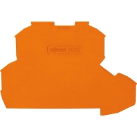 2L-Abschlussplatte orange 2000-2292