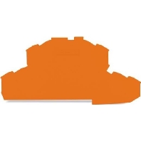 Abschlussplatte 0,8mm orange 2002-2492
