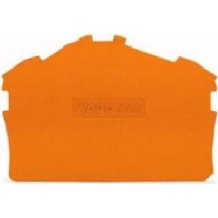 Abschluss-/Zwischenplatte orange 2002-6392