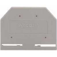Abschluplatte grau 280-301