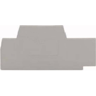Abschluplatte grau 280-342