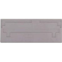End/partition plate for terminal block 283-326