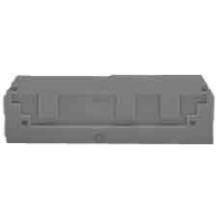 End/partition plate for terminal block 284-325