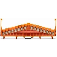 Potentialklemme 2x0,08-1,5mmq orange 727-135