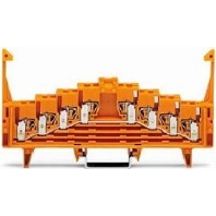Feed-through terminal block 7,62mm 18A 727-237