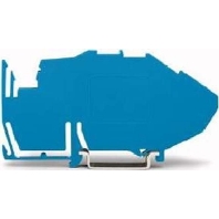 Sammelschienentrger 1,5mm blau 783-321