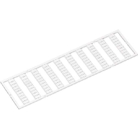 Label for terminal block 5mm white 793-544