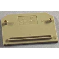 End/partition plate for terminal block AP SAK2.5/35+AST3+4