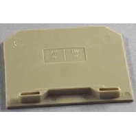 End/partition plate for terminal block AP SAK35/TW SAK16