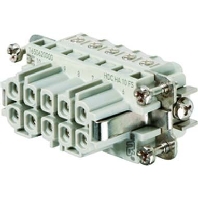 Socket insert for connector 10p HDC HA 10 FS