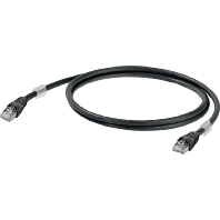 Industrie Patchkabel 25m schwarz IEC6FP8LE0250M40M40E
