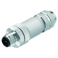 Circular connector for field assembly SAISM-8/11S-M12