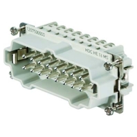 Steckverbinder-Einsatz HDC HE 16 MS
