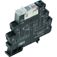 Switching relay DC 24V TRS 24VDC 2CO