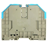 Feed-through terminal block 27mm 232A WDU 70/95 BL