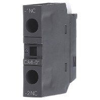 Auxiliary contact block 0 NO/1 NC CA4-01