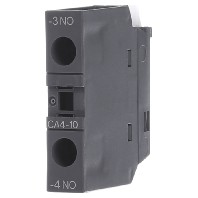 Auxiliary contact block 1 NO/0 NC CA4-10