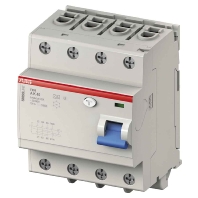 Residual current breaker 4-p F404A63/0.3