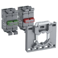 Kontaktblock 2� mit Halter MCBH-02