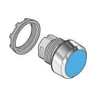 Push button actuator blue IP66 MP1-10L