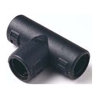 Verschraubung Adaptalok T-St�ck,IP40,schwarz T341634/BL