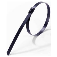 Edelstahlkabelbinder 440x16mm sw V4A YLS-16-440BC