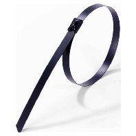 Edelstahlkabelbinder 520x16mm sw V4A YLS-16-520BC