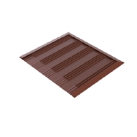 Abdeckblech mittelgro rot