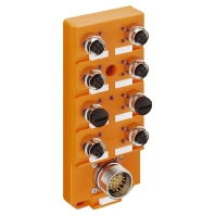 Aktor-Sensor-Box steckbar,4p ASBS 8/LED 5-4