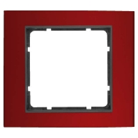 Frame 1-gang red 10113012