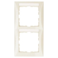 Frame 2-gang white 10128912
