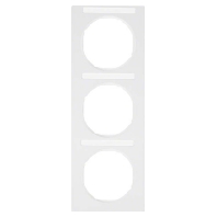 Frame 3-gang white 10132269