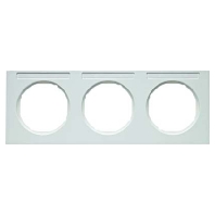 Frame 3-gang white 10132279