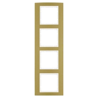 Frame 4-gang gold 10143046