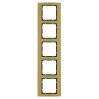 Frame 5-gang gold 10153016