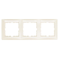 Frame 3-gang white 10238912