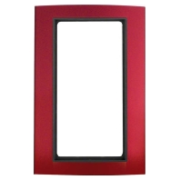 Frame 1-gang red 13093012