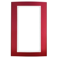 Frame 1-gang red 13093022